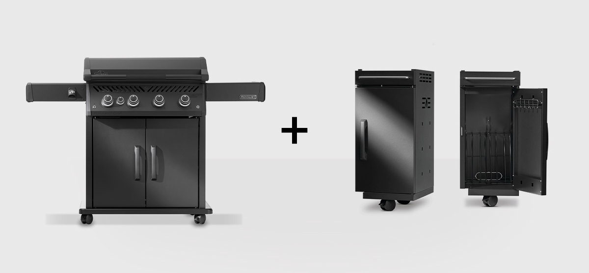 Napoleon Phantom Rogue PRO 30 mit Plancha und Sizzle Zone, mattschwarz Titelbild